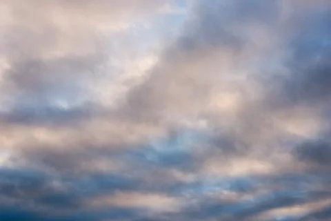 White clouds on blue sky Stock Photos