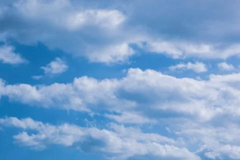 White clouds on blue sky 스톡 사진