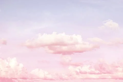 White clouds in the blue sky Stock Photos