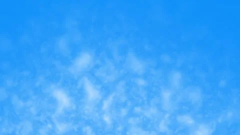 White clouds on bright Blue sky background video Stock Footage 287303141