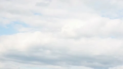White clouds in cloudy weather, time lapse 스톡 동영상 151891337