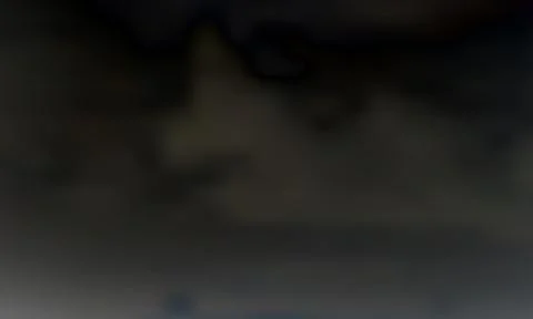 White clouds on dark sky. dark cloud on landscape. Stock Illustration