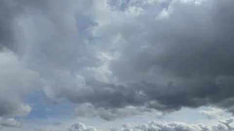 A White clouds fly in the sky 写真素材