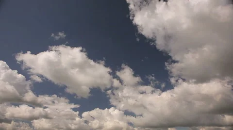 White clouds Stock Footage 50393321