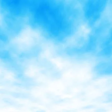 White clouds Stock Illustration