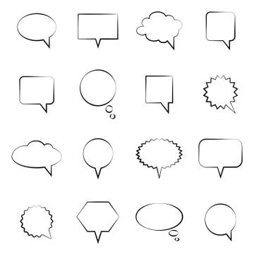 White clouds Stock Illustration