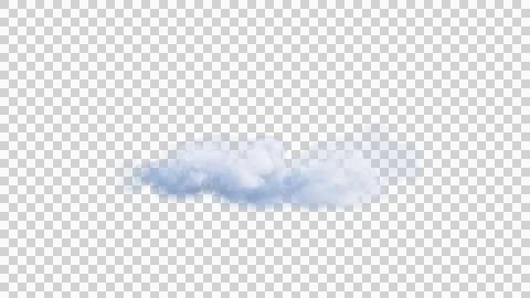 White clouds isolate on black background. 3d illustration 스톡 일러스트