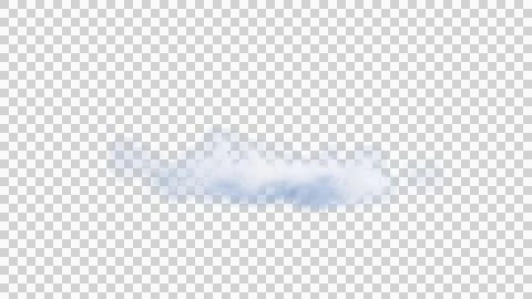 White clouds isolate on black background. 3d illustration 스톡 일러스트