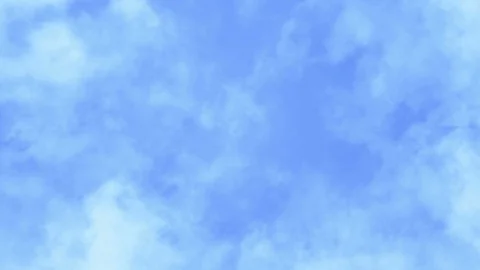 White Clouds Loop Stock Footage 120179804