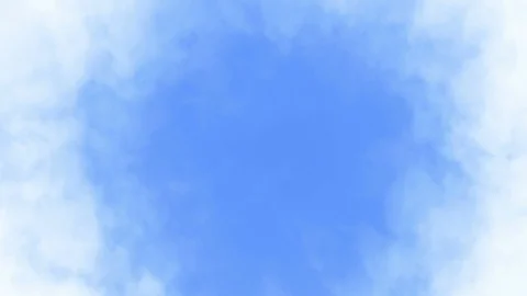 White Clouds Loop Stock Footage 120179954