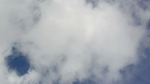 White clouds moving Stock Footage 34080458