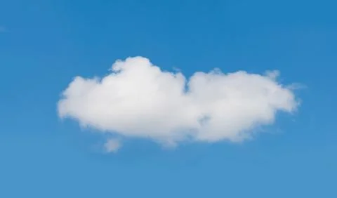 White clouds over blue Stock Photos