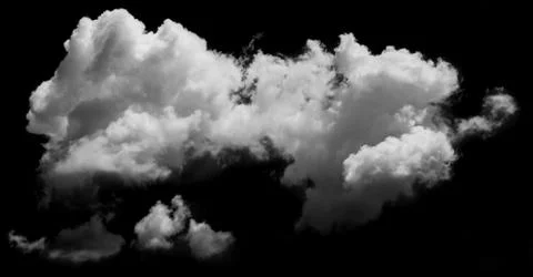 White clouds over blue Stock Photos