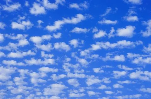 White clouds pattern, Bombay Mumbai, Maharashtra, India Copyright: xNitinx... Foto stock