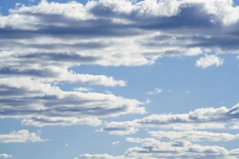 White Clouds Pattern - Float In Sky - Nature Stock-Fotos