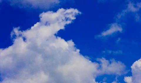 White clouds Stock Photos