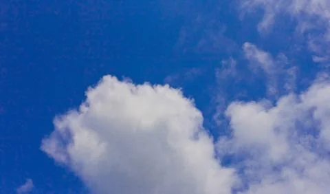 White clouds Stock Photos