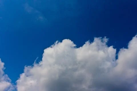 White clouds Stock Photos