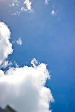 White clouds Stock Photos