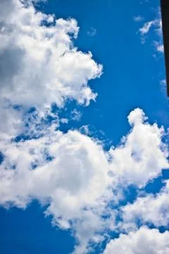 White clouds Stock Photos