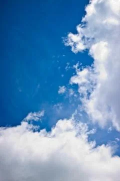 White clouds Stock Photos