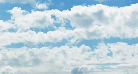 White clouds Stock Photos