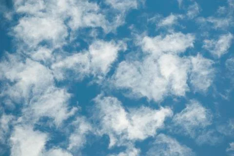 White clouds Stock Photos