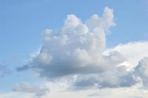 White clouds Stock Photos