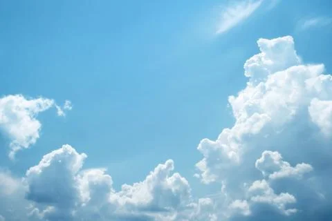 White clouds Stock Photos