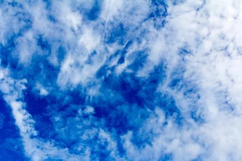 White clouds. Stock Photos