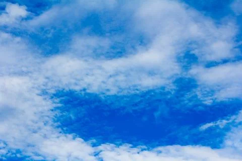 White clouds. Stock Photos