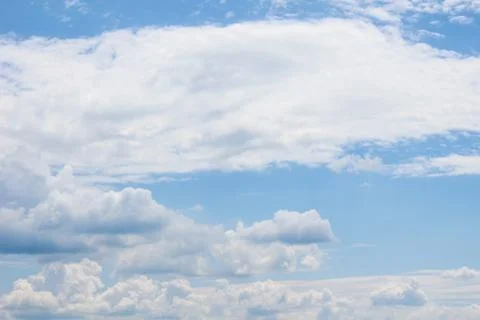 White Clouds Foto stock