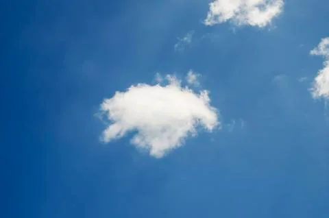 White clouds Stock Photos