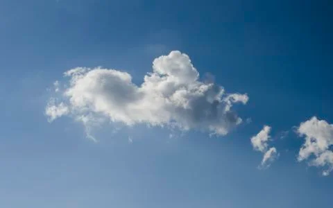 White clouds Stock Photos