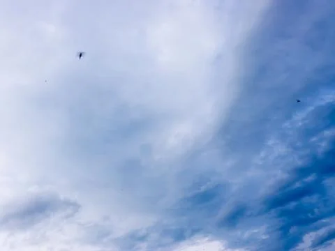 The white clouds. Stock-Fotos