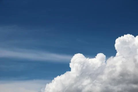 White clouds Stock Photos