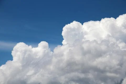 White clouds Stock Photos