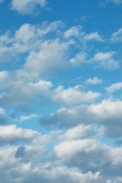 White Clouds Stock Photos