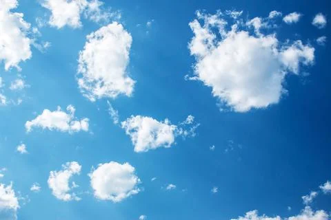 White clouds Stock Photos