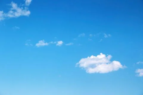 White clouds Stock Photos