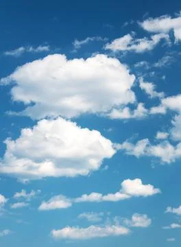 White clouds Stock Photos