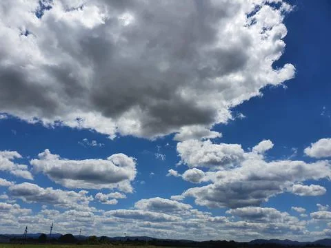 White Clouds Stock Photos