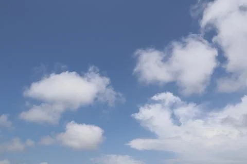 White clouds Stock Photos