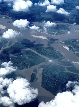 White clouds Stock Photos