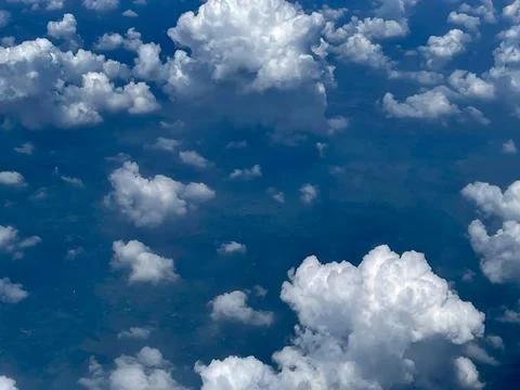 White clouds Stock Photos