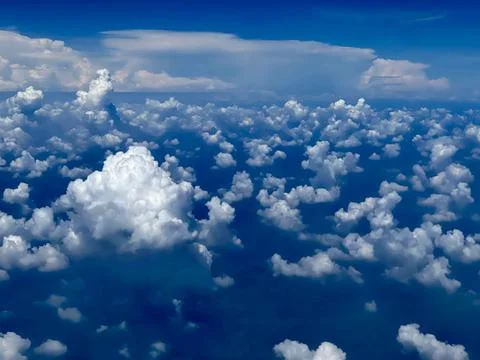 White clouds Stock Photos