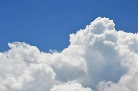 White clouds Stock Photos