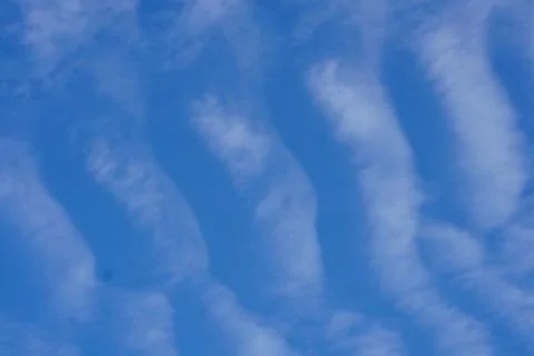 White clouds Stock Photos