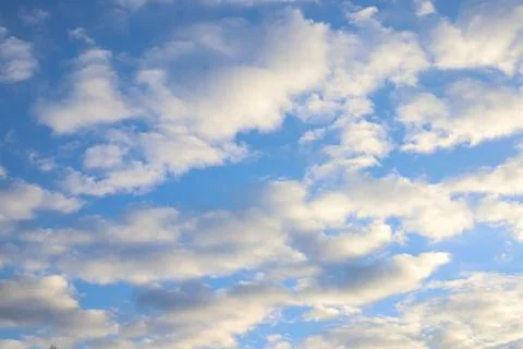 White clouds Stock Photos