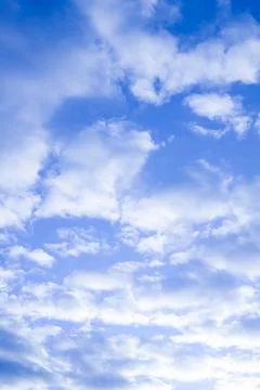 White clouds Stock-Fotos